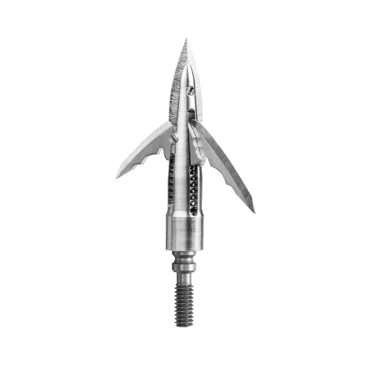 Beast Cut on Contact Titanium Broadhead, 125 grain 2.0 in cut, blades open