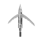 Beast Cut on Contact Titanium Broadhead, 125 grain 2.3 in cut, blades open