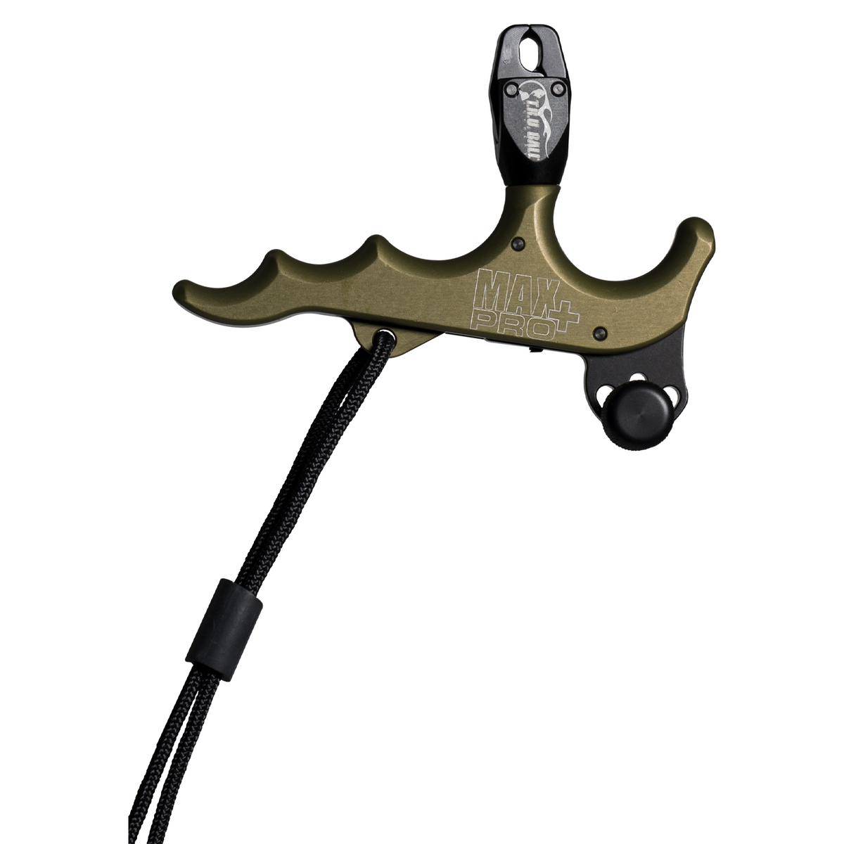 T.R.U. Ball Max Pro PLUS thumb trigger release, Tactical Bowhunting Green