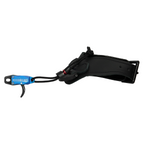 T.R.U. Ball Shooter release aid, Blue head with black leather buckle strap