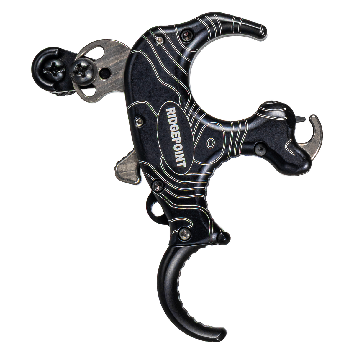 T.R.U. Ball RidgePoint Flex, Black, opposite side showing RidgePoint engraving