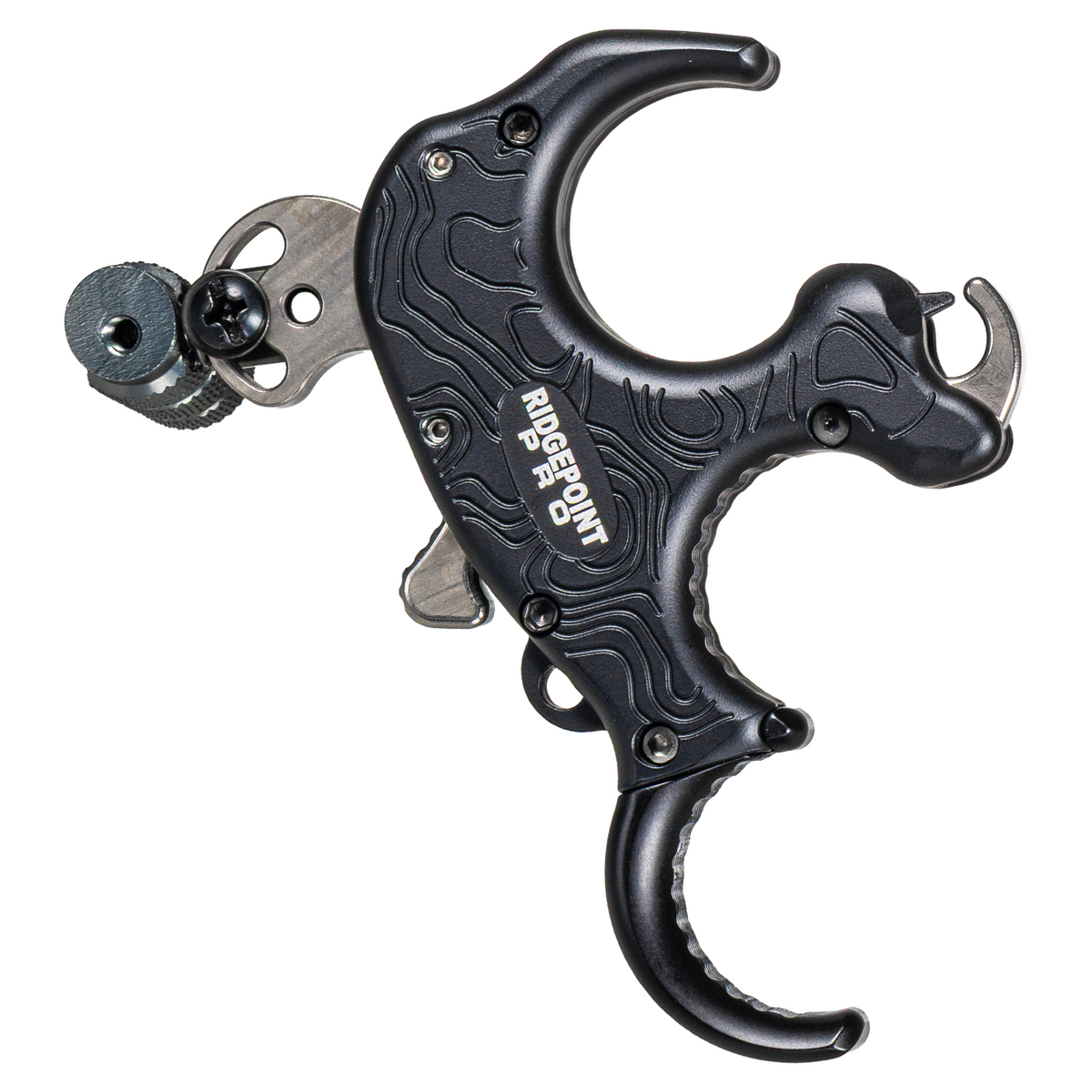 T.R.U. Ball RidgePoint Pro Flex CK, Midnight / Midnight Cerakote, reverse side showing RidgePoint Pro badge