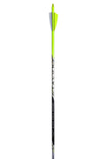 Black Eagle Talon Crested fletched carbon hunting arrow, 6.4mm (.245) shaft