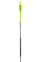 Black Eagle Talon Crested fletched carbon hunting arrow, 6.4mm (.245) shaft