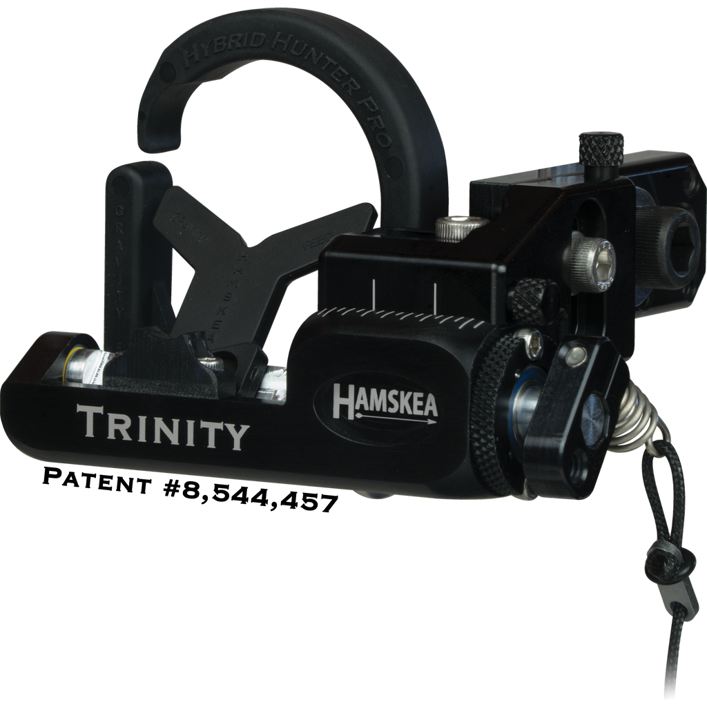 Hamskea Trinity Hunter Pro arrow rest, right hand, black