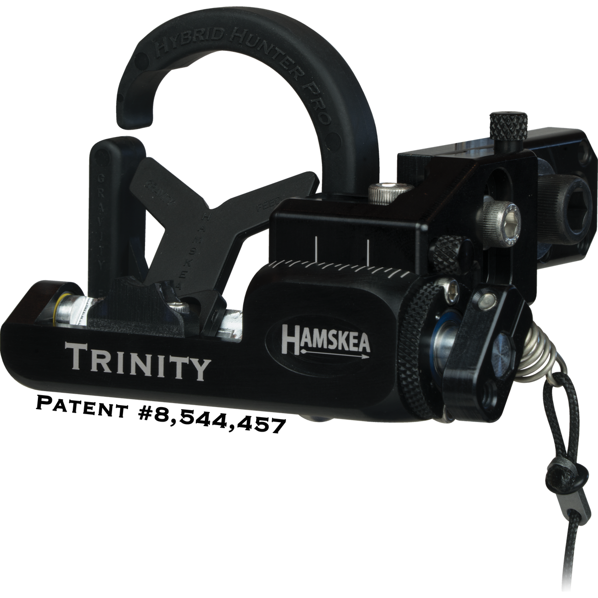 Hamskea Trinity Hunter Pro arrow rest, right hand, black