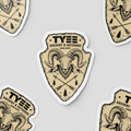 Tyee Archery Crest Sticker