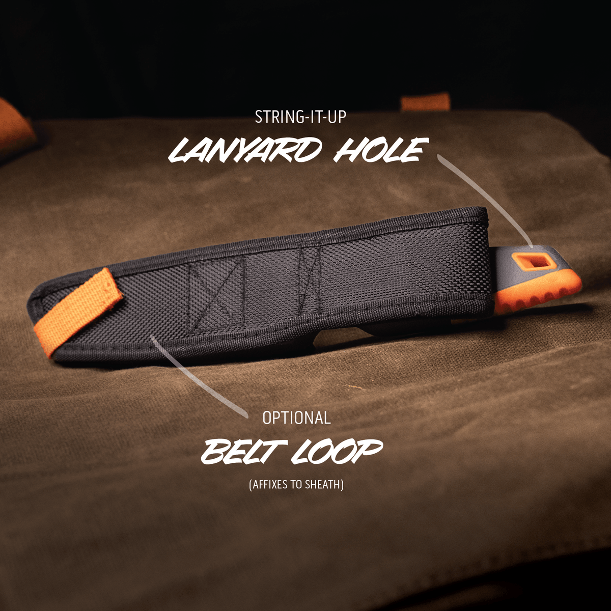 Outdoor Edge VANTEX DROP POINT KNIFE, view 4