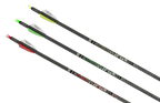 Victory V-TAC 27, three carbon target shafts with 220 spine markings
