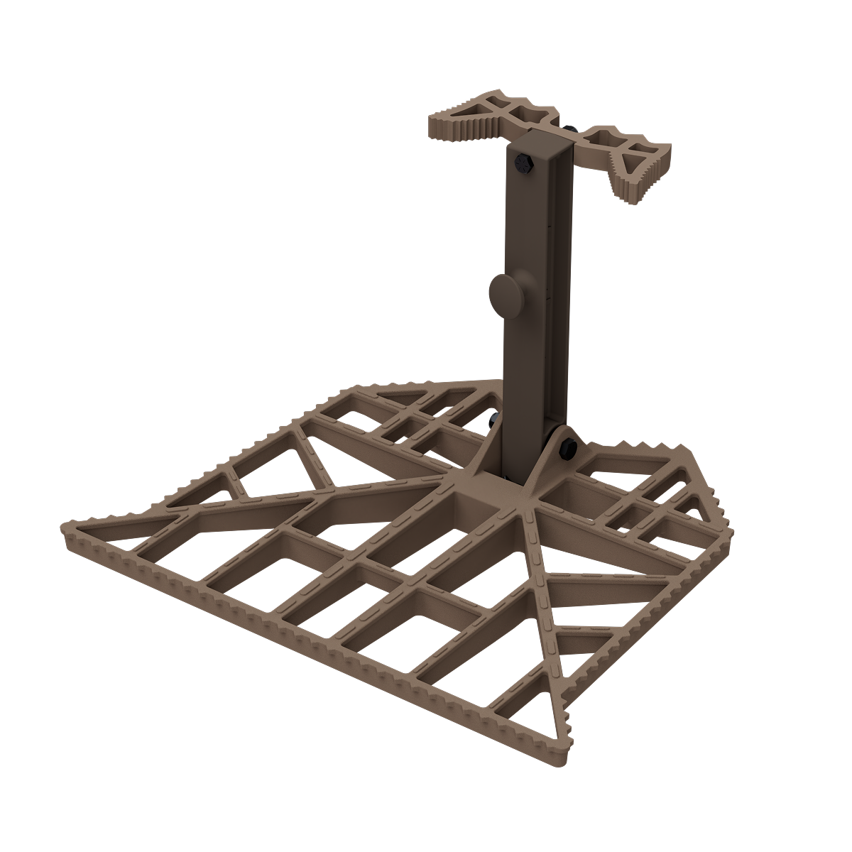 Tethrd Workhorse Platform, XL, quarter view