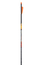 Black Eagle X Impact fletched carbon hunting arrow, 4mm (.165) micro-diameter shaft