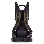 Stone Glacier Xcurve Frame, Ranger colour, harness and hip belt back view