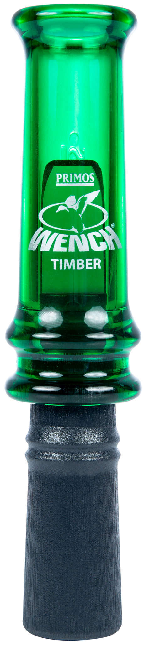 Primos Timber Wench duck call in green with black mouthpiece
