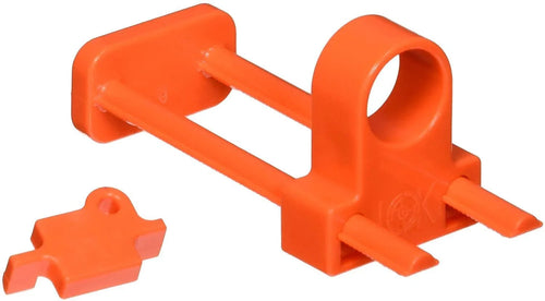 ACU Lok Economy Bow Lock, Orange, side view