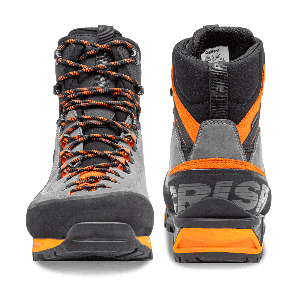 Crispi Alpine Pro SF, Grey, front and back view