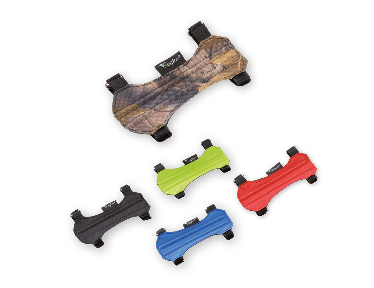 Ragim Armguard, blue, green and red