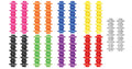 Winner's Choice Nitro XL Buttons in assorted colours