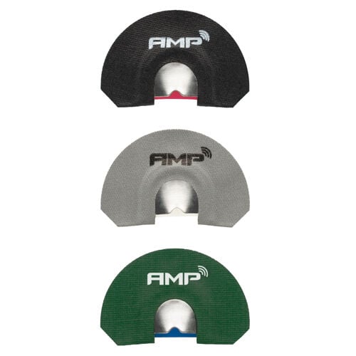 Phelps Beginner AMP 3 Pack: black, grey and green AMP elk diaphragms