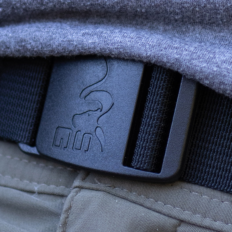 Stone Glacier Performance Belt, SG buckle detail