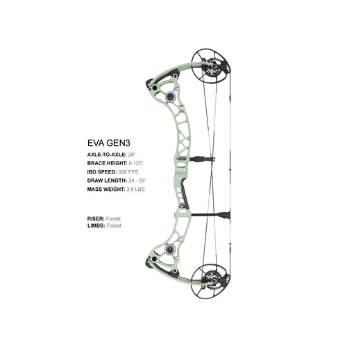 Bowtech Eva Gen3, Forest finish