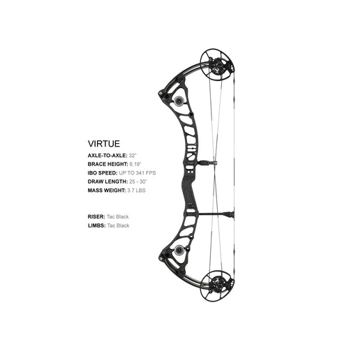 Bowtech Virtue, Black finish