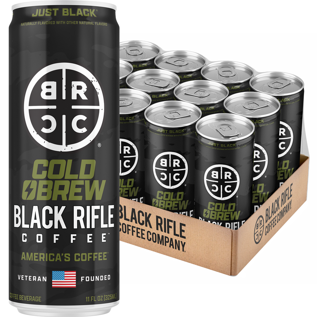 Black Rifle Coffee Cold Brew Coffee, 12-Pack