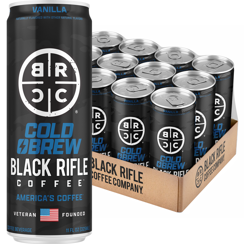 Black Rifle Coffee Cold Brew Coffee, 12-Pack