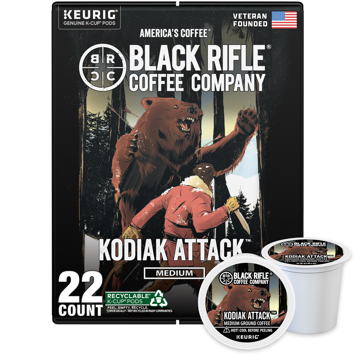 Black Rifle Coffee Kodiak Attack