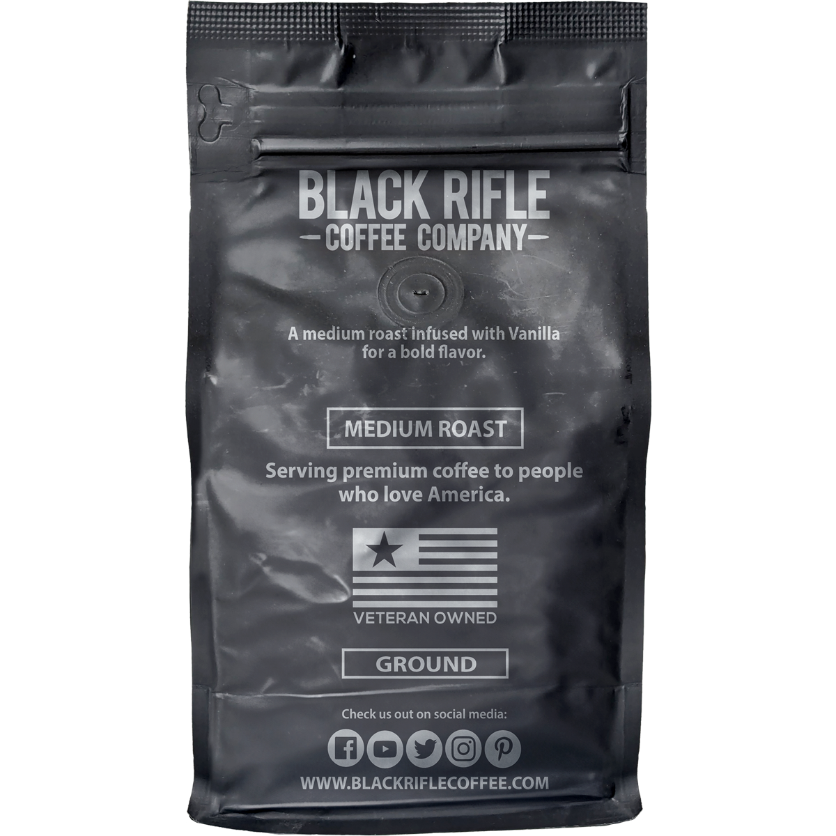 Black Rifle Coffee Vanilla Bomb Roast - Ground / 12oz