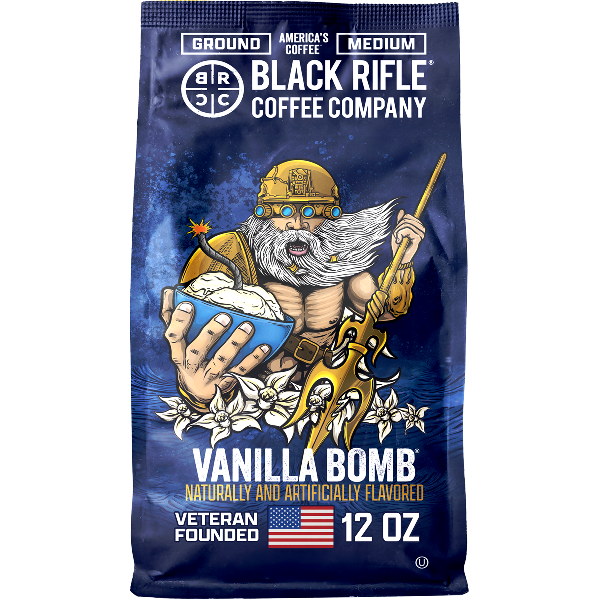 Black Rifle Coffee Vanilla Bomb Roast - Ground / 12oz