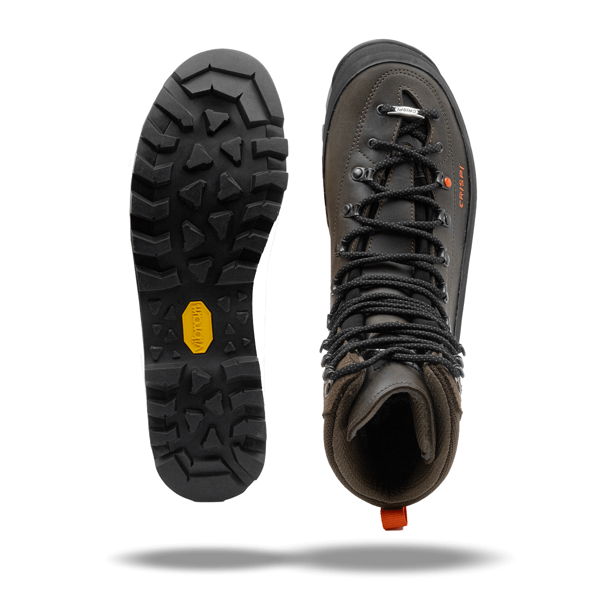 Crispi Briksdal EFX, Brown, top and sole view