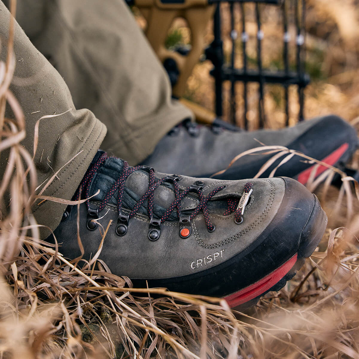 Crispi Briksdal Pro SF, Grey, in the field