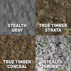 Tethrd Stealth Strips camo pattern options