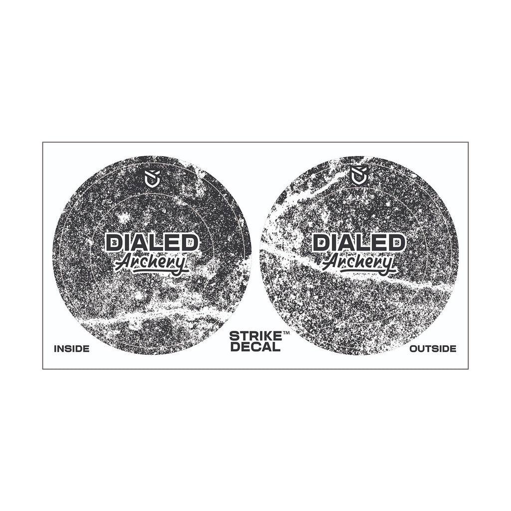 Dialed Archery STRIKE Decals - Haze