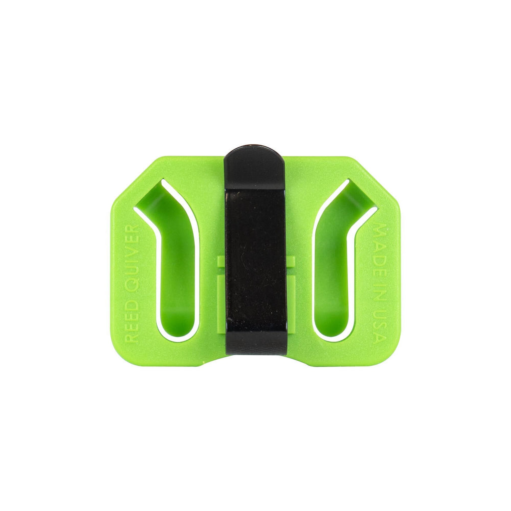 Top view of the Phelps diaphragm hat clip showing the metal tension clip