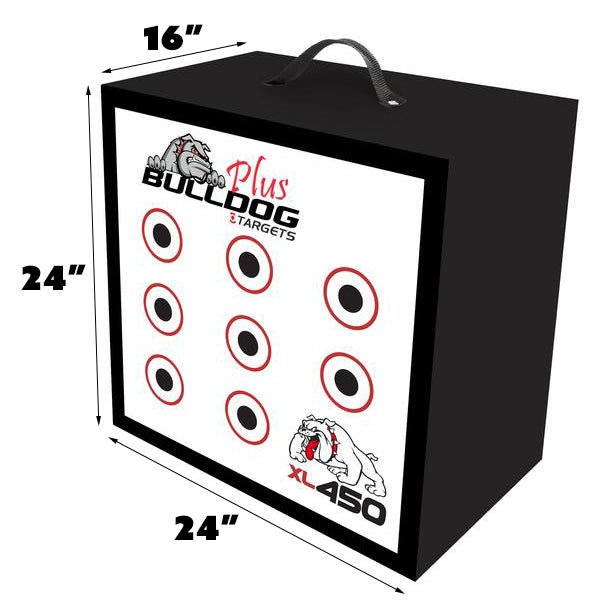Doghouse XL 450 archery target dimension diagram