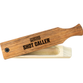 Primos Shot Caller double sided box call, one-piece wood construction