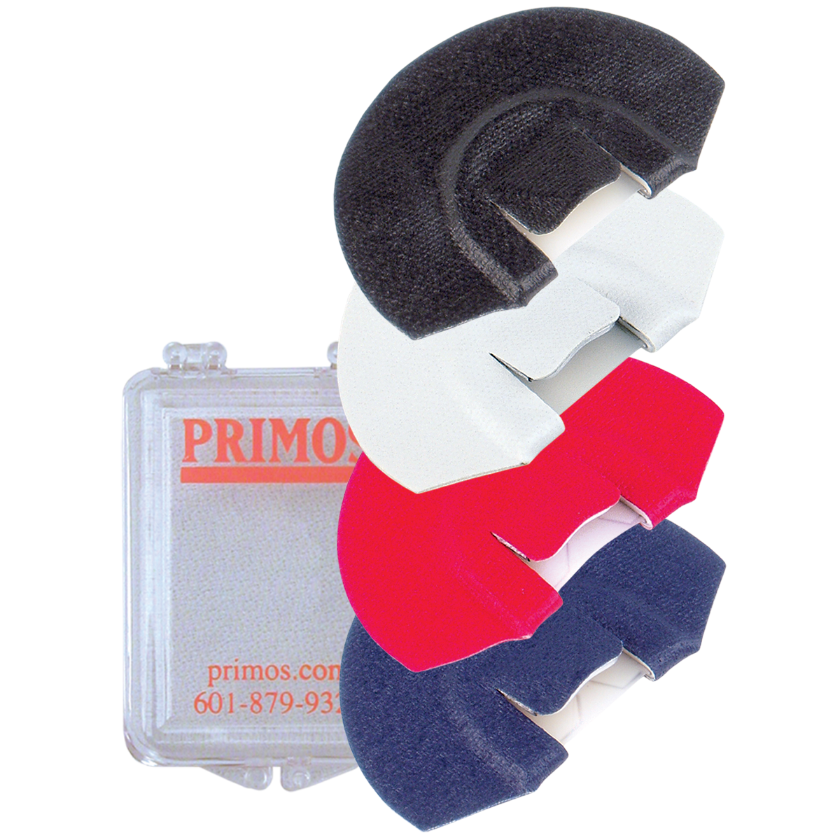 Primos Sound Plate Series Select 4 elk mouth calls with carrying case