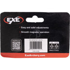 Back of the EXE Dime arrow rest package showing the right-hand designation