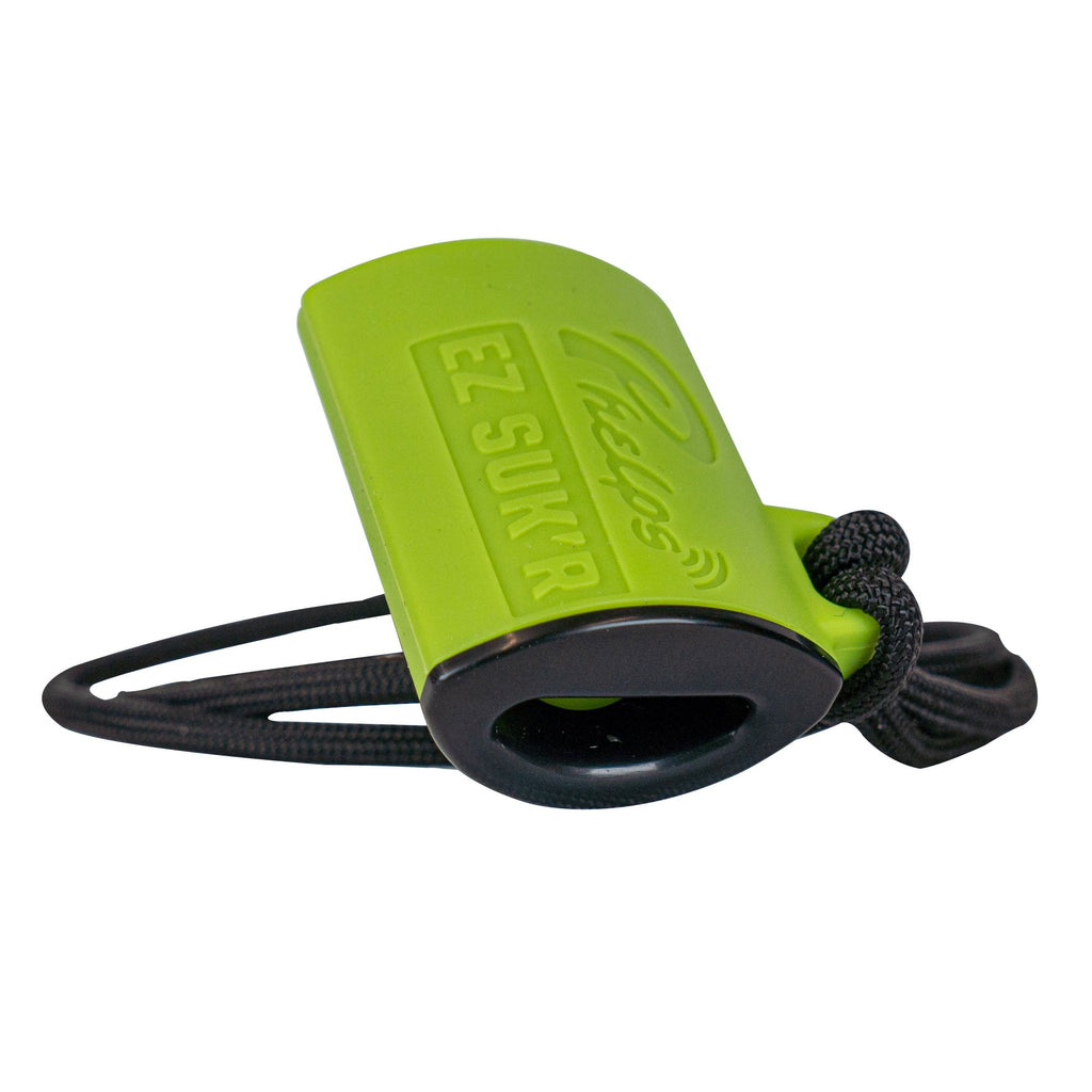 Front angled view of the Phelps EZ SUK'R cow call