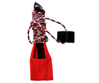 Selway recurve stringer showing the limb pocket and paracord