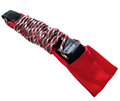 Selway Archery recurve bow stringer in red with a Cordura limb cup
