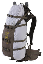 Browning Gannett 5500 carbon fibre frame with the pack section dropped down and a load on the meat shelf