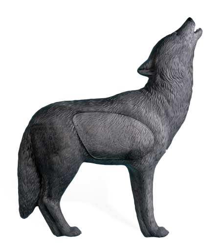 Rinehart Grey Howling Wolf