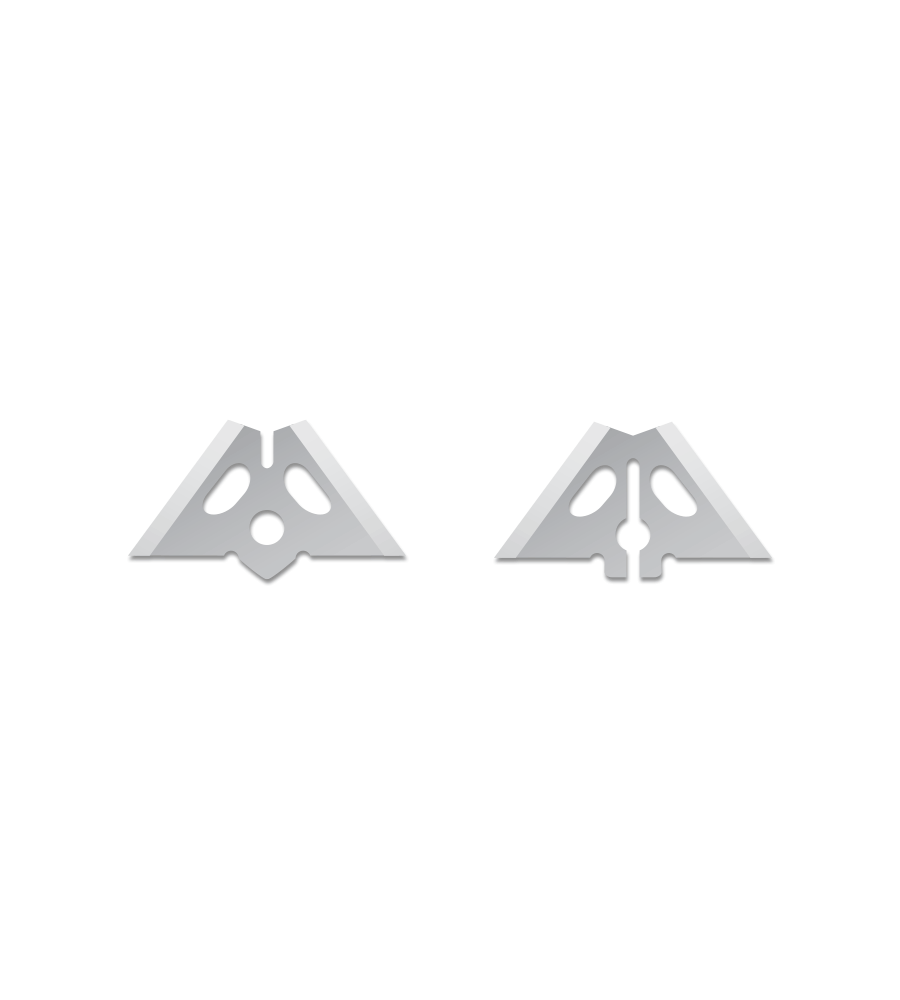 Slick Trick GrizzTrick 2 100/125 replacement blades