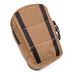 Stone Glacier R3 Large Accessory Pocket, Coyote back showing attachment webbing