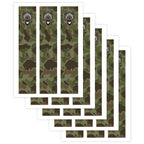 Dialed Archery Old School Camo Arrow Wraps