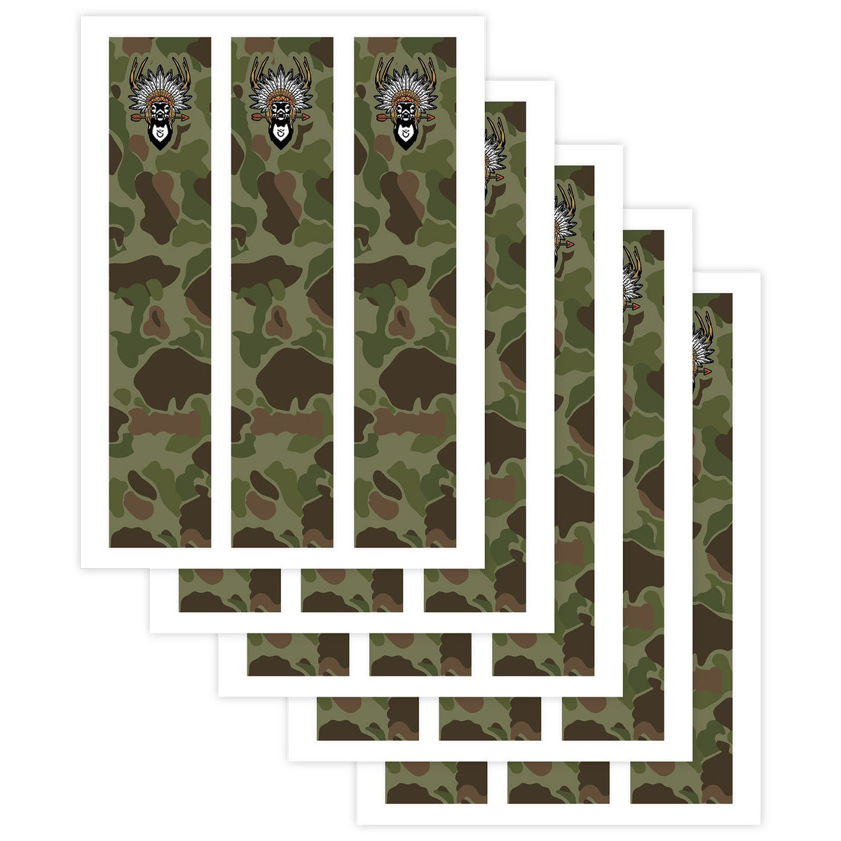 Dialed Archery Old School Camo Arrow Wraps