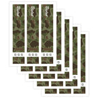 Dialed Archery Old School Camo Arrow Wraps