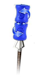 G5 Torkee Torque Wrench tightening a broadhead